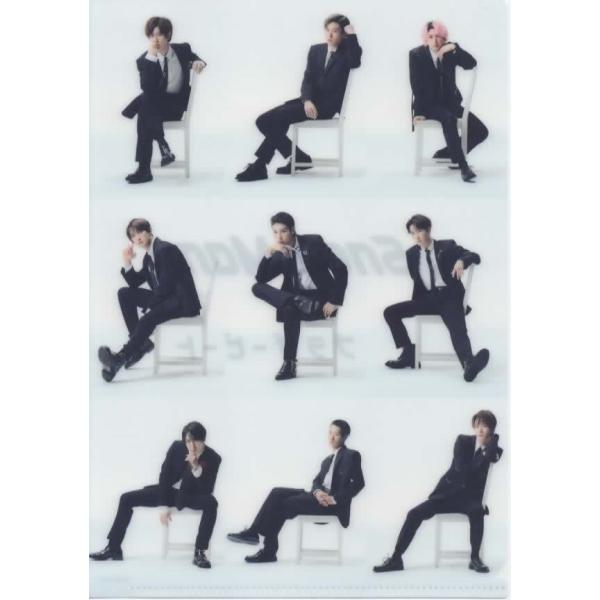 A5サイズクリアファイル。やや傷、スレあり。外袋(ビニール袋・OPP袋)は、新品の袋を使用しております。---------------------------・Snow Man スノーマン 岩本照 深澤辰哉 阿部亮平 渡辺翔太 宮舘涼太 佐...