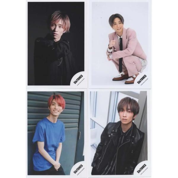 田中樹 公式写真 4枚セット 公式グッズ SixTONES ストーンズ