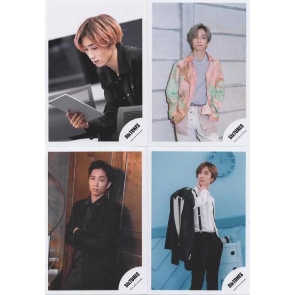 田中樹 公式写真 4枚セット 公式グッズ SixTONES ストーンズ