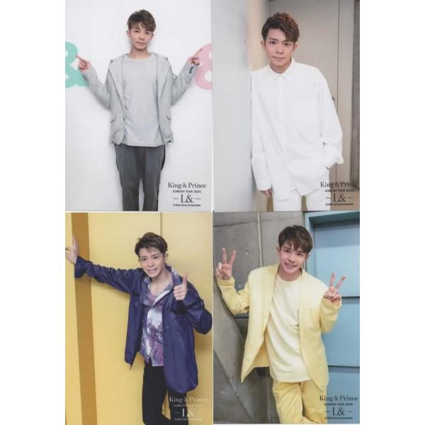 岸優太 公式写真 4枚セット 公式グッズ キンプリ時代/ Number_i