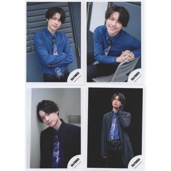 松村北斗 公式写真 4枚セット 公式グッズ SixTONES ストーンズ