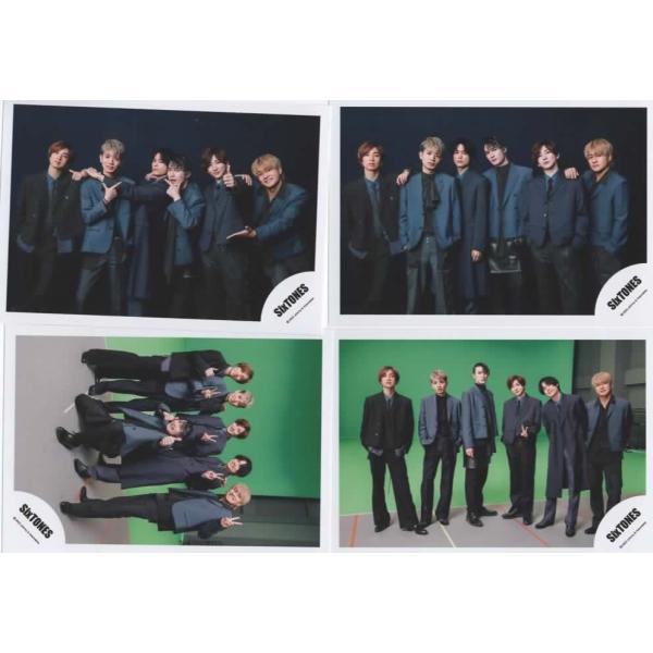SixTONES 公式写真 4枚セット 公式グッズ ストーンズ