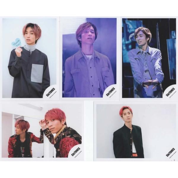 田中樹 公式写真 5枚セット 公式グッズ SixTONES ストーンズ