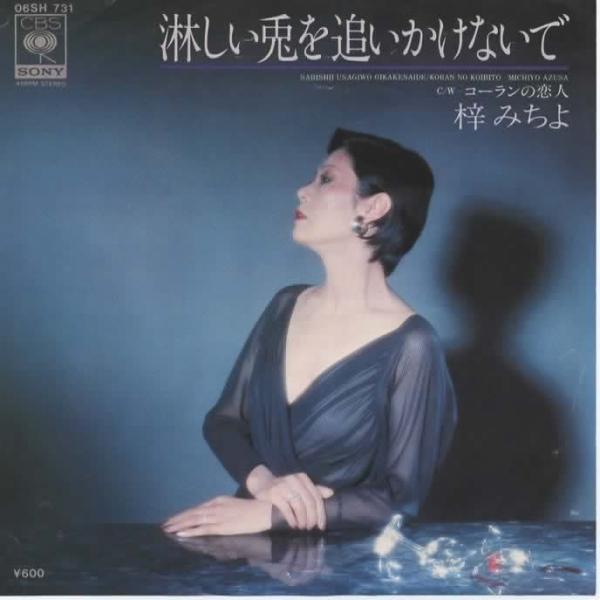 淋しい兎を追いかけないで/梓みちよ EPレコード シングルレコード 見本盤