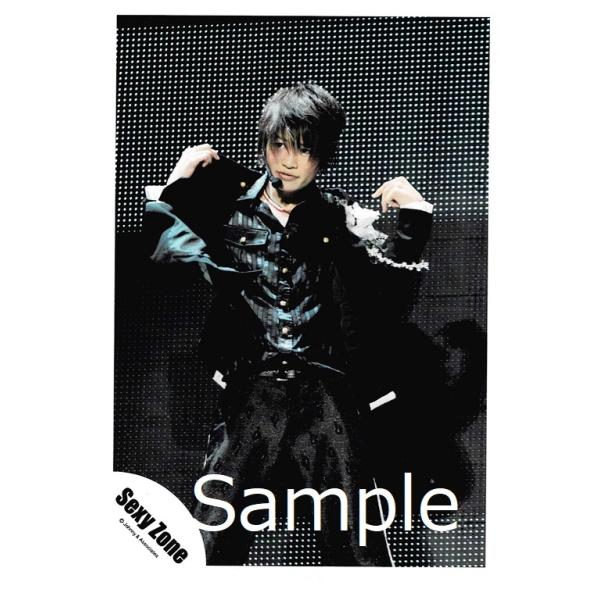 菊池風磨 Sexy Zone 公式生写真 ライブ 衣装黒 口閉じ 目線左方向 背景黒 白 Z アレイズブック ヤフーshop 通販 Yahoo ショッピング
