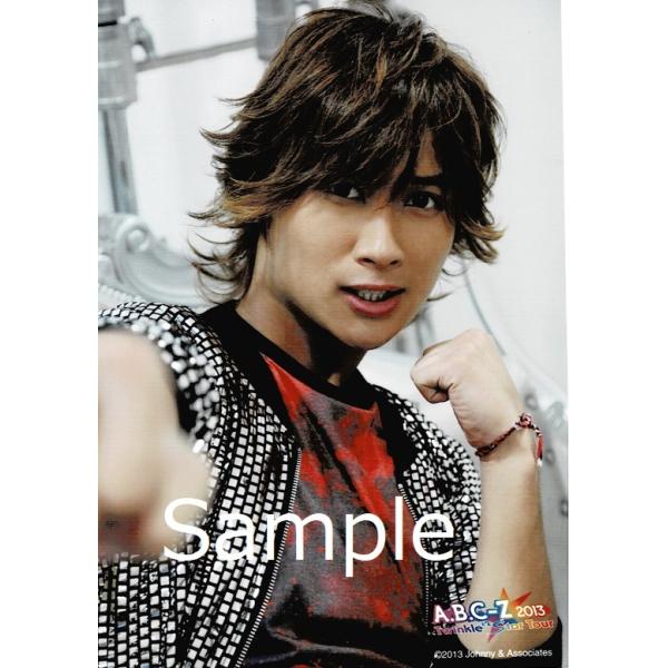 橋本良亮（A.B.C-Z）公式生写真/Twinkle×2 Star Tour 2013・衣装銀×黒  