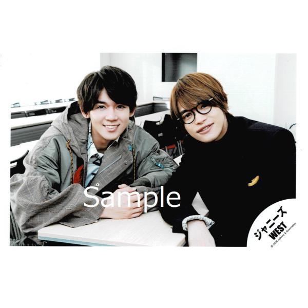 小瀧望＆中間淳太(ジャニーズWEST) 公式生写真 アルバム「W trouble 