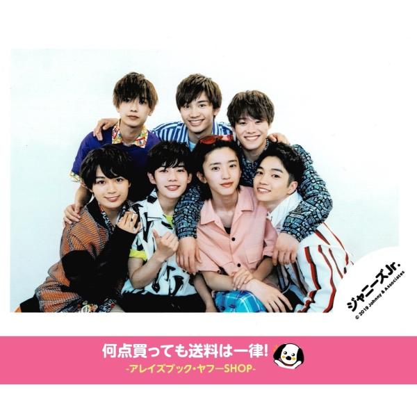 なにわ男子 集合 公式生写真 ジャニーズJr. ロゴ・ ジャニーズJr.8・8