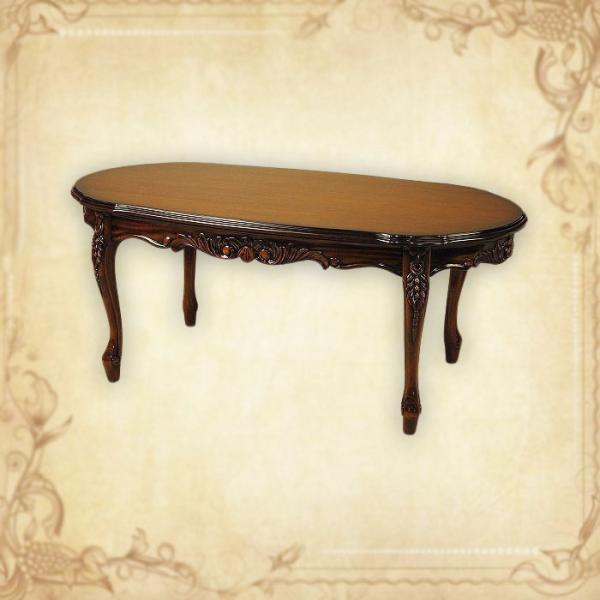 値下げ！ 新品 マホガニー ダイニングテーブル ラウンド 丸型　100cm 猫脚 ダイニングテーブル 丸型 100x100cm 花柄 クラシック