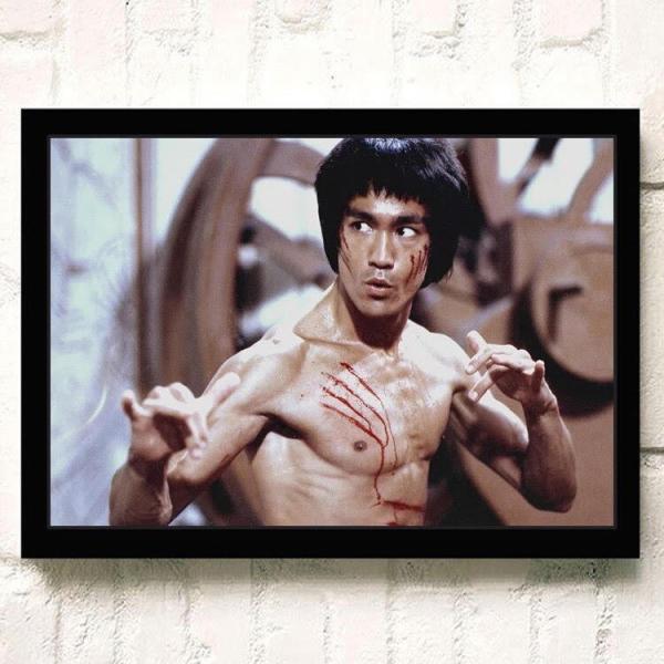 ブルースリー Bruce Lee カンフー 公式グッズ 未開封手紙付き ブルー