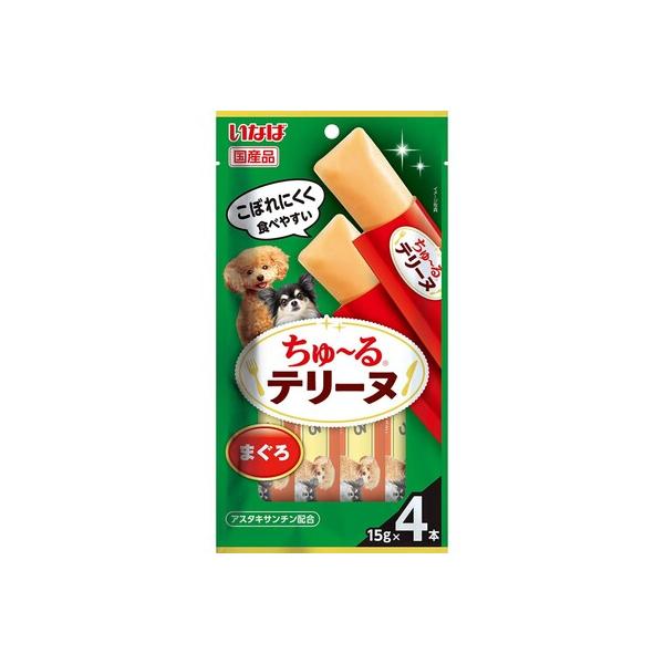 ◆6個セット◆【いなば】ちゅ〜るテリーヌ まぐろ 15g×4本×6 DS-477