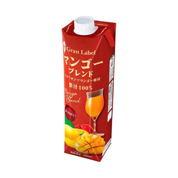 ◆2ケース◆【スジャータ】 マンゴーブレンド100(濃縮還元) 1000ml紙パック×12本入