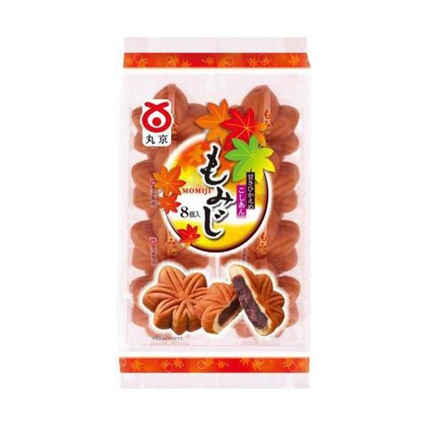◆3袋セット◆【丸京】もみじまんじゅう 8個入り×3袋 甘さひかえめ こしあん 和菓子