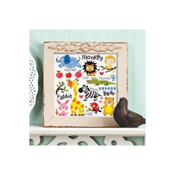 クロスステッチ 刺繍キット 手芸 初心者 図案 動物園 アニマル ゆるキャラ かわいい 簡単 刺繍 送料無料 指ぬき 糸通し付き Buyee Buyee Japanese Proxy Service Buy From Japan Bot Online