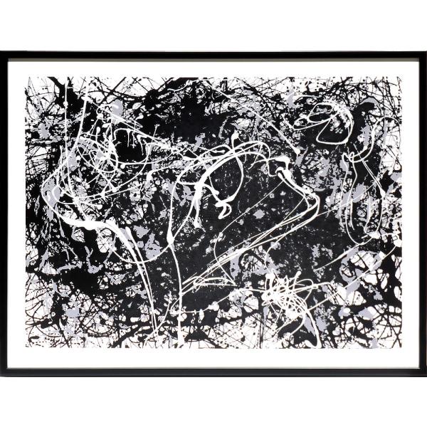 アートパネル アートポスター 絵画 インテリア 壁掛け タペストリー アートフレーム モダンアート ジャクソン ポロック Number33 北欧 おしゃれ Ijp Ars Online 通販 Yahoo ショッピング