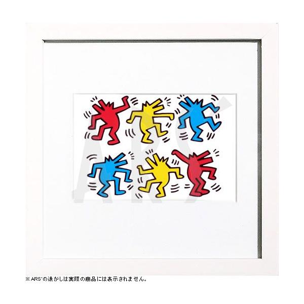 【額縁付き新品】キース・ヘリング アートプリント アートフレーム キースヘリング Keith Haring International