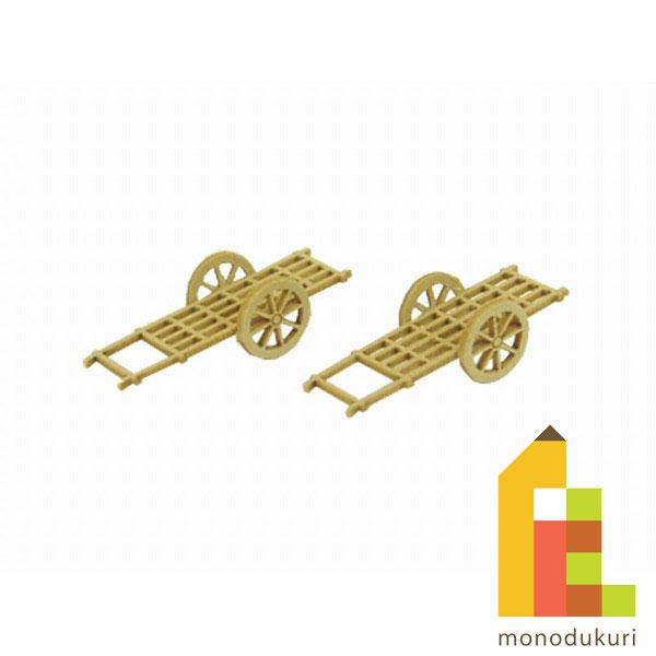 (ネコポス配送可)さんけい みにちゅあーとキット 1/150 ジオラマオプションキット (大八車) MP04-17