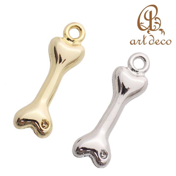 チャーム 骨 キーホルダー ペンダントトップ 10個 18mm×7mm アクセサリーパーツ ハンドメイド オリジナル レジン