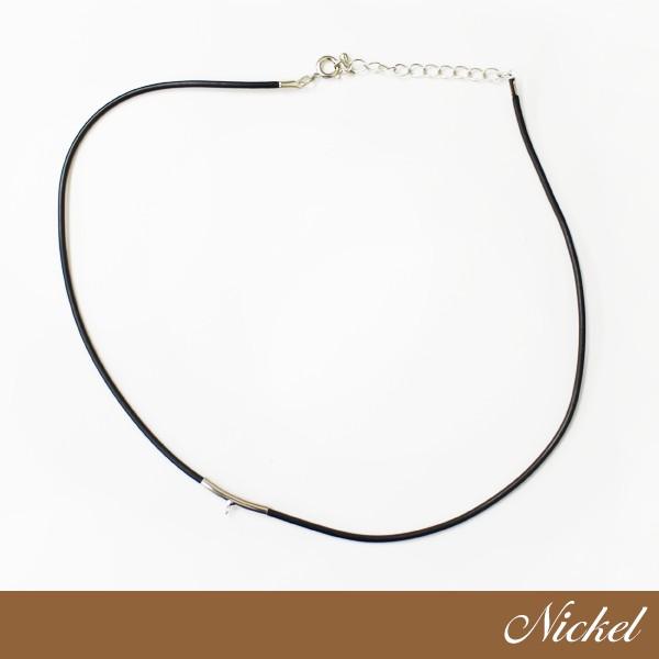 アクセサリー パーツ ハンドメイド チョーカー ネックレス レザー 1本