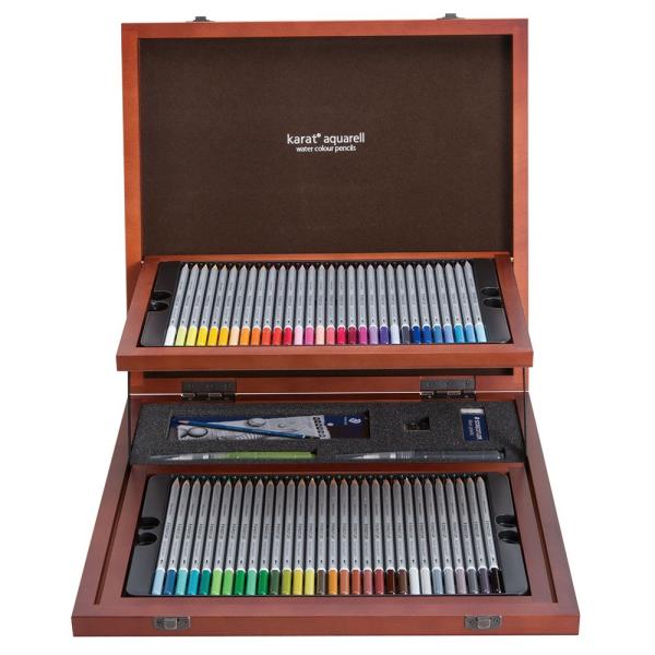 [STAEDTLER]カラトアクェル水彩色鉛筆 クリエイティブボックス ステッドラー（STAEDTLER） カラトアクェレル水彩色鉛筆