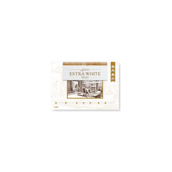 ファブリアーノ水彩紙 エキストラホワイトブロック FX-4606　Ｆ６ 荒目