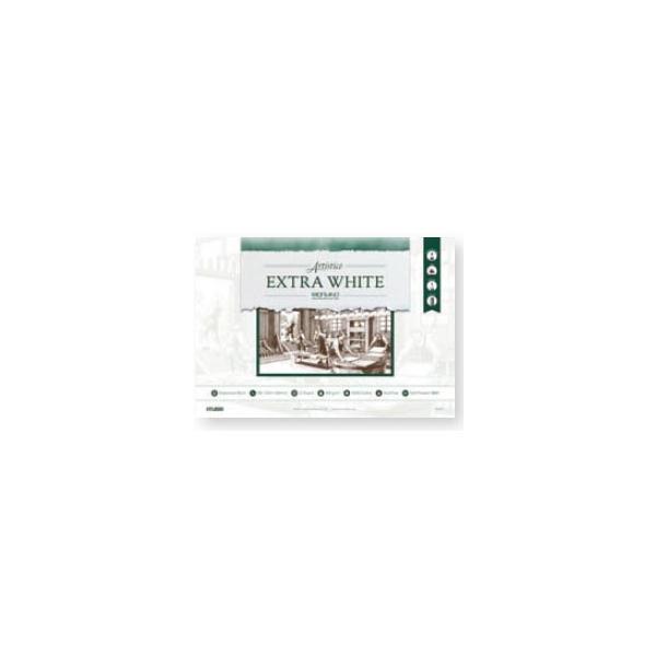 ファブリアーノ水彩紙 エキストラホワイトブロック FX-4704　Ｆ４ 細目