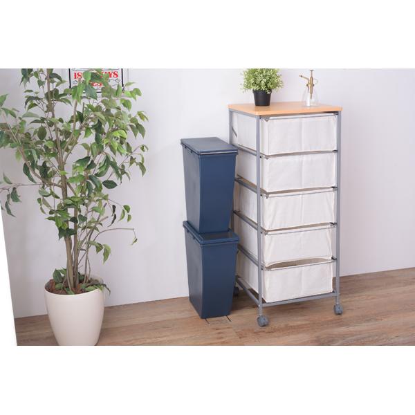 スリムコンテナ リットル Azlfs 847gy おしゃれ くず入れ ふた付き グレー ゴミ箱 ダストボックス 分別 脚付き 最大74 Offクーポン グレー