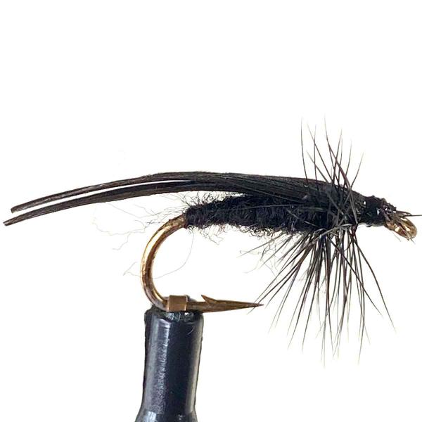 パターン名：スローウォターカディス ブラウンタイプ：ウエットフライ主な使い方：水面下イメージ：トビケラ（カディス）対応フック：バーブド（返しあり）サイズ #10 #12 #14一言：水中で泳ぎ回るカディスを模したフライ。成虫になる為に水面に...