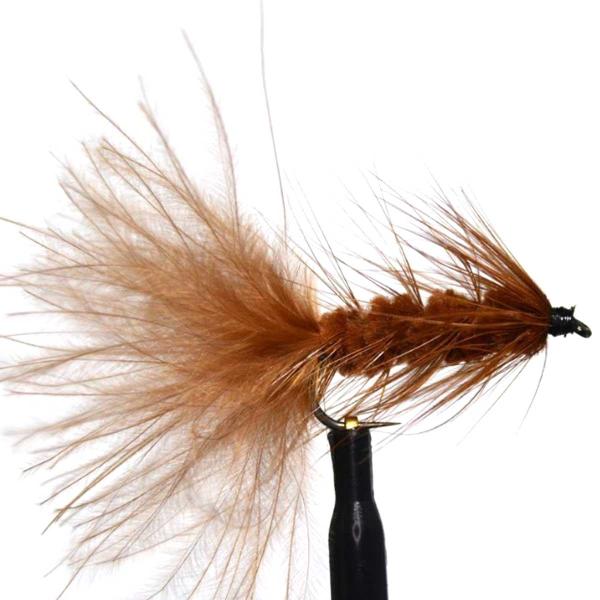 パターン名：ストリーマータイプ：水面下で使うフライ主な使い方：水中を泳がすように使うフライイメージ：小魚 稚魚 弱った魚対応フック：バーブレス（返し無し）サイズ #8 #10一言：ストリーマータイプのフライは、水中を泳ぐ小魚を模したフライで...