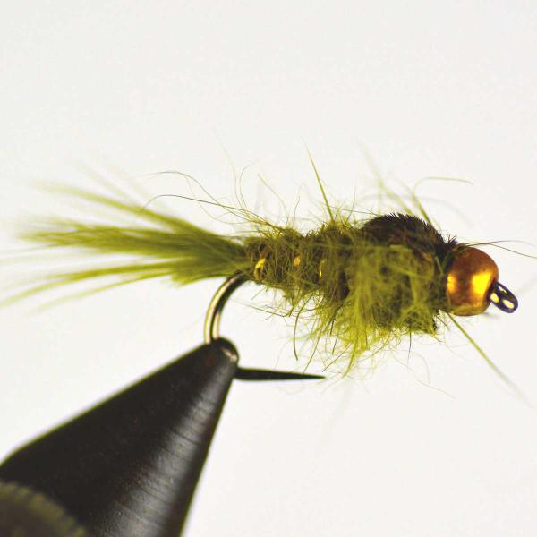 タイプ：ニンフフライ主な使い方：水面下 水中 川底イメージ：水生昆虫対応フック：バーレレス（返し無し） バーブド（返しあり）サイズ：#10 #12 #14 #16一言：ニンフフライの多くは何からの水生昆虫を模しているのが一般的。形状、大きさ...