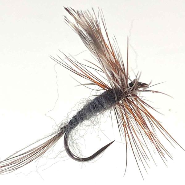 パターン名：スタンダードパターンタイプ：ドライフライ主な使い方：釣り上がり、ライズ狙いイメージ：メイフライ（カゲロウ）　対応フック：バーブド（返しあり） バーブレス（返し無し）サイズ #12 #14 #16 #18一言：スタンダードタイプの...
