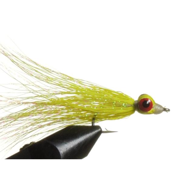 海用のソルトウォーター定番フライ。日本でもベイエリアのシーバスからオフショアのシイラまで効果的です。ドライフライ/ウエットフライ/ニンフフライ/ストリーマーフライ/ソルトウォーターフライ（海用）/バスフライ/サーモンフライ/エッグフライ/チ...