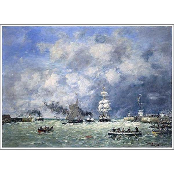 複製画 送料無料 絵画 油彩画 油絵 模写ウジェーヌ・ブータン「ル