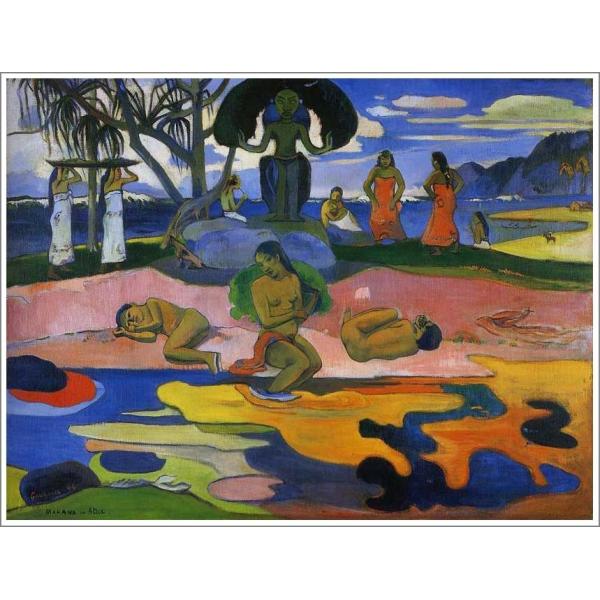 送料無料】絵画：ポール・ゴーギャン「マハナ・ノ・アトゥア(神