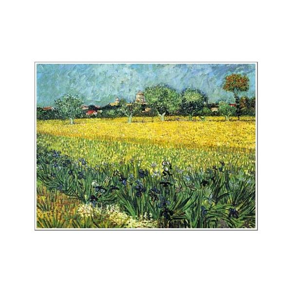送料無料】絵画：フィンセント・ファン・ゴッホ「アイリスのあるアルル