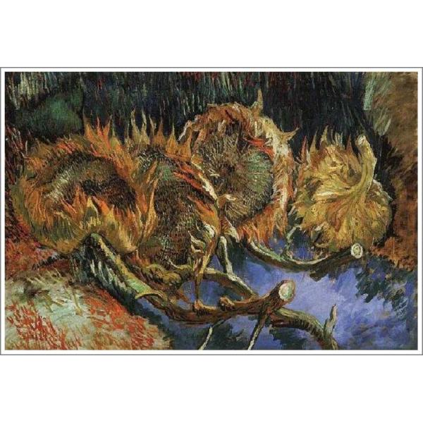 送料無料】絵画：フィンセント・ファン・ゴッホ「切られた4本の
