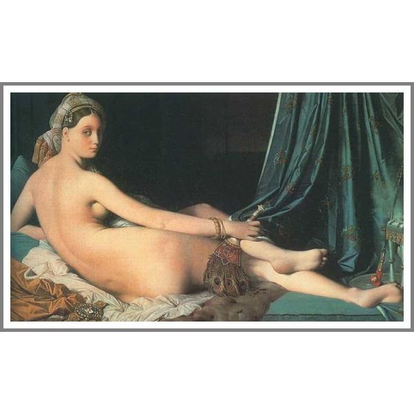 複製画 送料無料 絵画 油彩画 油絵 模写ドミニク・アングル「ラ