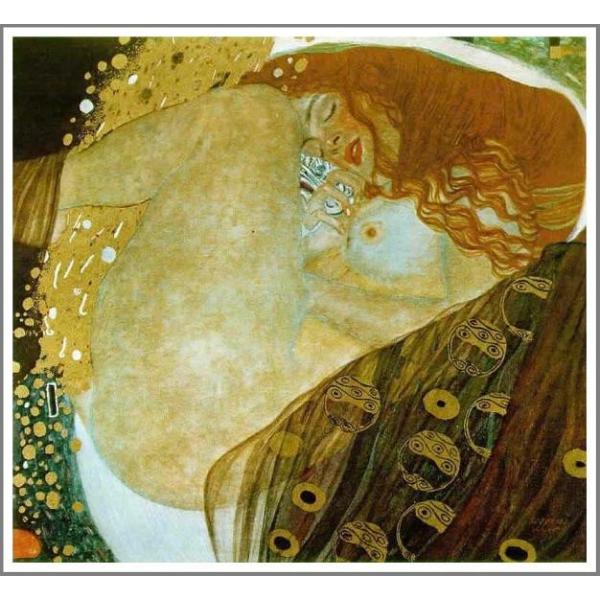 yajack『ダナエ/クリムト』【模写】2001年　F10油彩、額入り art-meigakan0717_klimt18-f12
