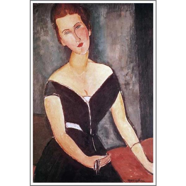 送料無料】絵画：アメデオ・モディリアーニ「ヴァン・ムイデン夫人の 