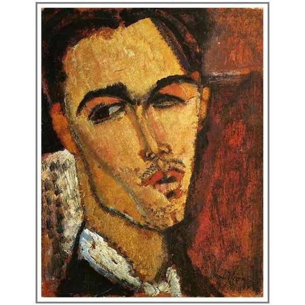 送料無料】絵画：アメデオ・モディリアーニ「セルソ・ラガールの肖像