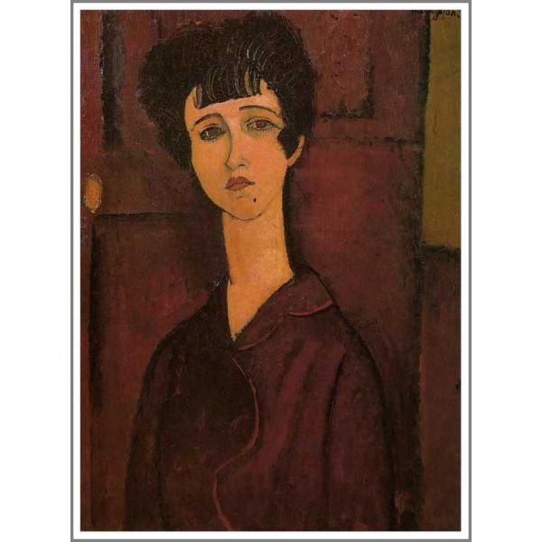 送料無料】絵画：アメデオ・モディリアーニ「少女の肖像（ヴィクトリア