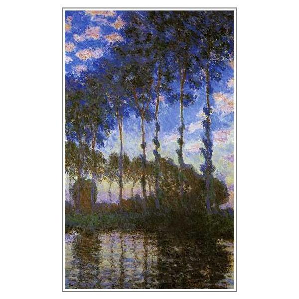 送料無料】絵画：クロード・モネ「ジヴェルニーのポプラ並木
