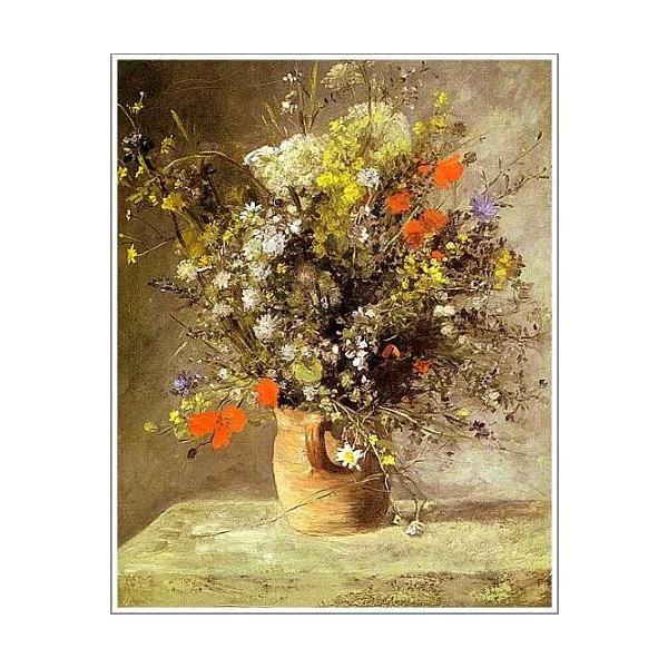 複製画 送料無料 絵画 油彩画 油絵 模写ルノアール（ルノワール