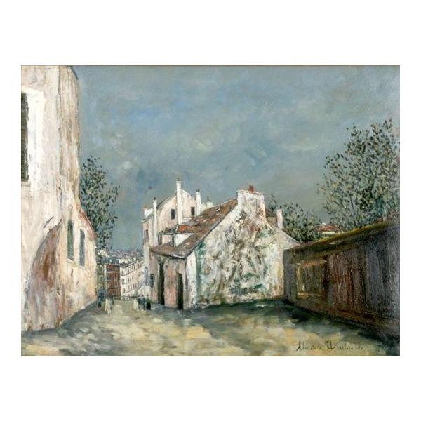 モーリス・ユトリロ　ミミパンソンの家 art-meigakan0717_utrillo2-f30