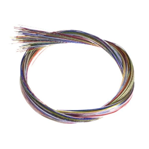 水引の種類は豊富で、様々な色や素材があります。【光水引・花水引・曙水引・羽衣水引・プラチナ水引】一番使われる綺麗な色と輝きのある水引を100本セレクト致しました。ラッピングや小物作りなど様々な用途にお使い頂けます。簡単な基本の結び方もついて...