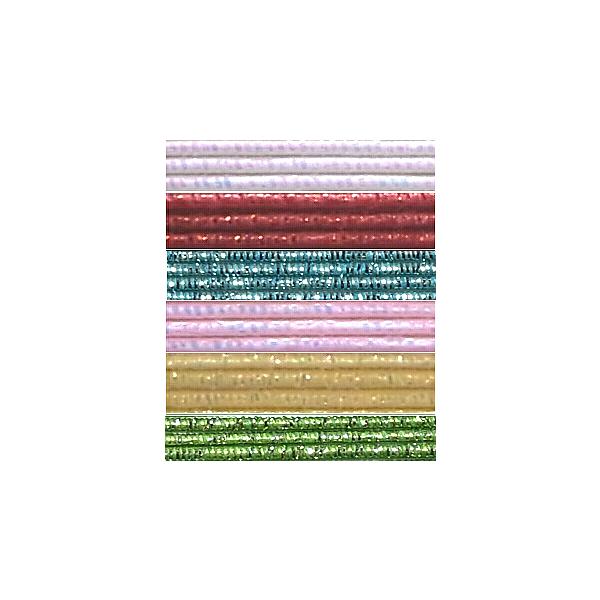 【羽衣水引】90ｃｍパール（ラメ）のような輝きがある高級な羽衣水引です。綺麗に大きな作品などを作るのに最適です。出来上がりがとても綺麗です。＊10本単位での注文となります。＊30本必要な場合は3と入力しご注文して下さい。
