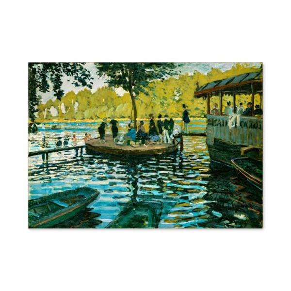 クロード モネ ラ グルヌイエール A3サイズ ポスター モネの絵 グッズ