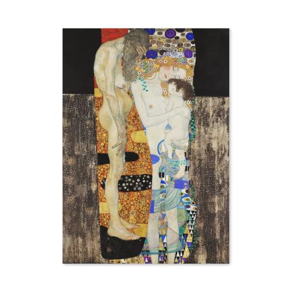 クリムト 人生の三段階 ポスター グッズ 絵画 おしゃれ インテリアA3