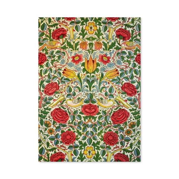 ウィリアムモリス 薔薇 グッズ 絵画 ポスター おしゃれ インテリアA3 壁紙 アート パネル 名画