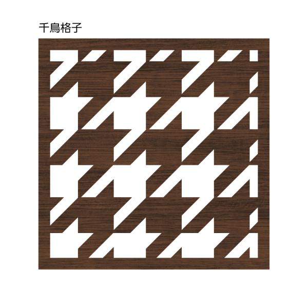 WALL ART 〜和〜　千鳥格子